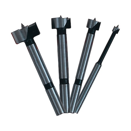 Diablo Diablo 3-1/2 in. L High Speed Steel Forstner Drill Bit Set Round Shank 4 pk FB-104